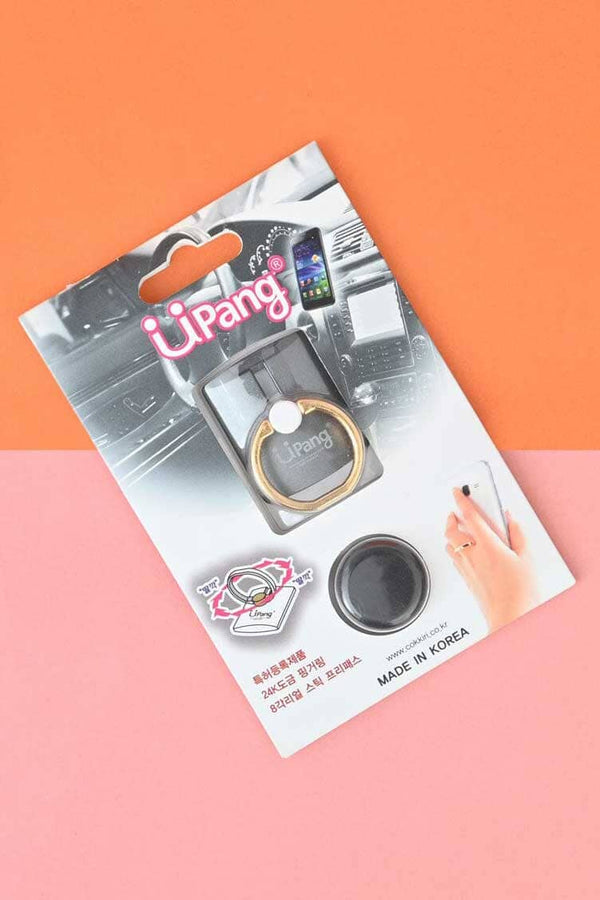 elo Upang Ring Stend Style Mobile Phone Holder Graphite