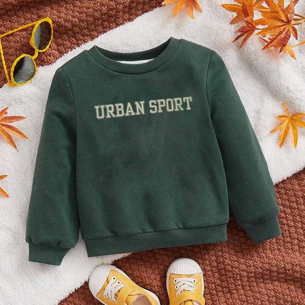 Elo Urban Sports Boy's Printed Superior Sweat Shirt Jeans Marl