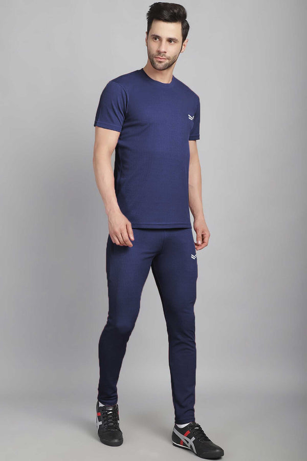 Elo Urban Vogue Men's Premium Activewear Twin Set Navy