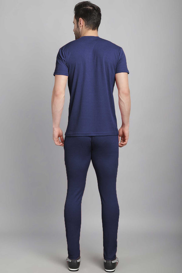 Elo Urban Vogue Men's Premium Activewear Twin Set Navy