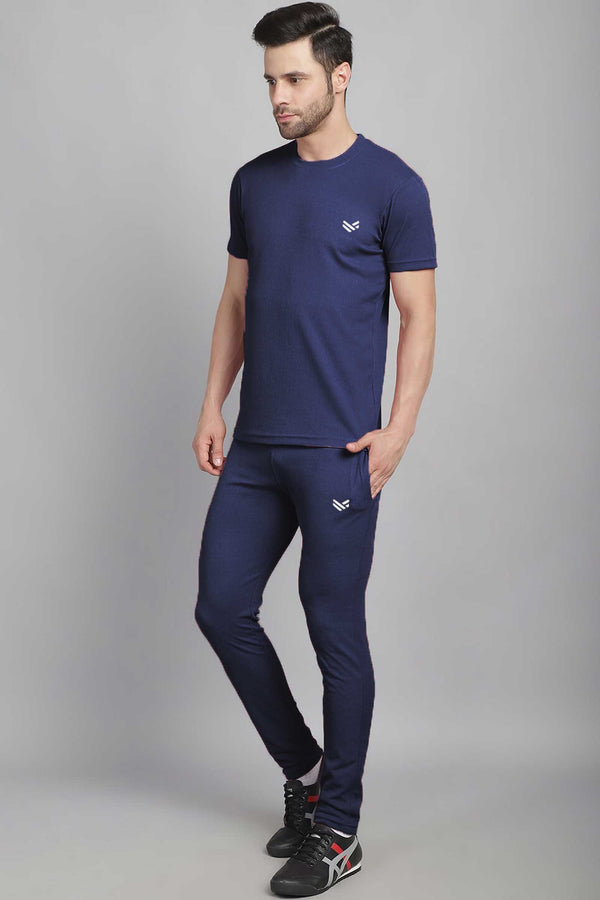 elo Urban Vogue Men's Premium Activewear Twin Set Navy