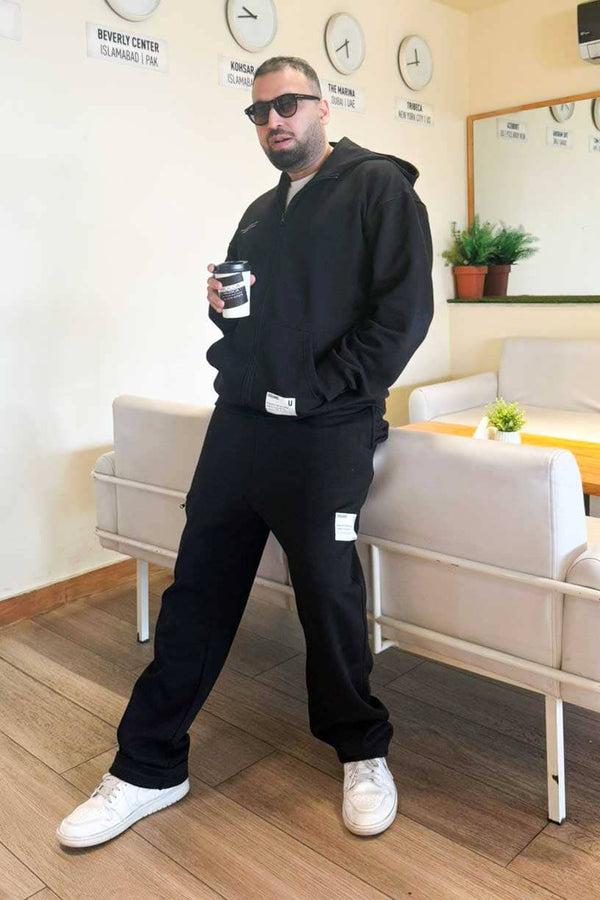 Elo USQUARED Empower Oversized Full Zipper Hoodie Heather Grey