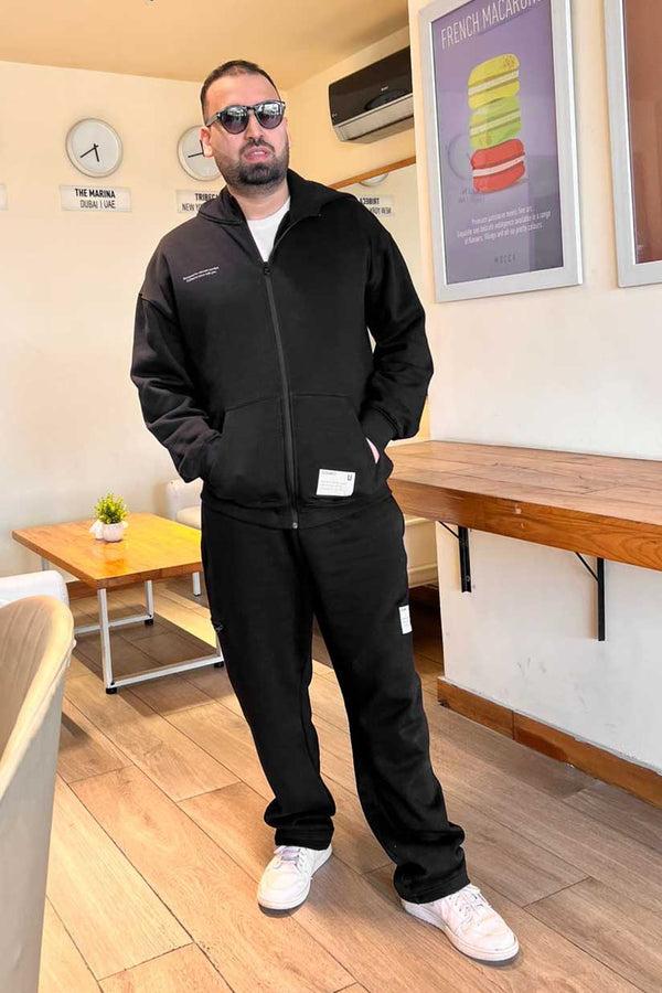 Elo USQUARED Empower Oversized Full Zipper Hoodie Heather Grey