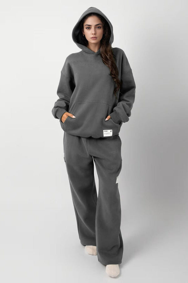 Elo USQUARED Empower Oversized Open Bottom Sweat Pants Steel Grey