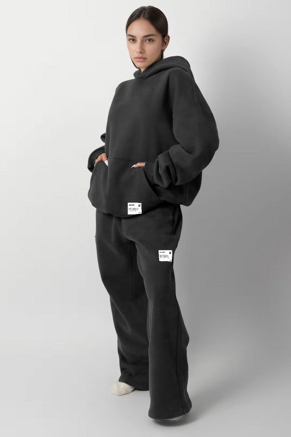 Elo USQUARED Empower Oversized Open Bottom Sweat Pants Steel Grey