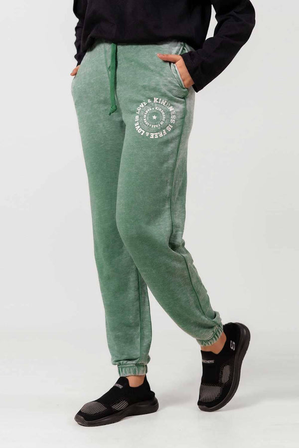 Elo Vanillastar Women's Love & Kindness Terry Jogger Pants Pink
