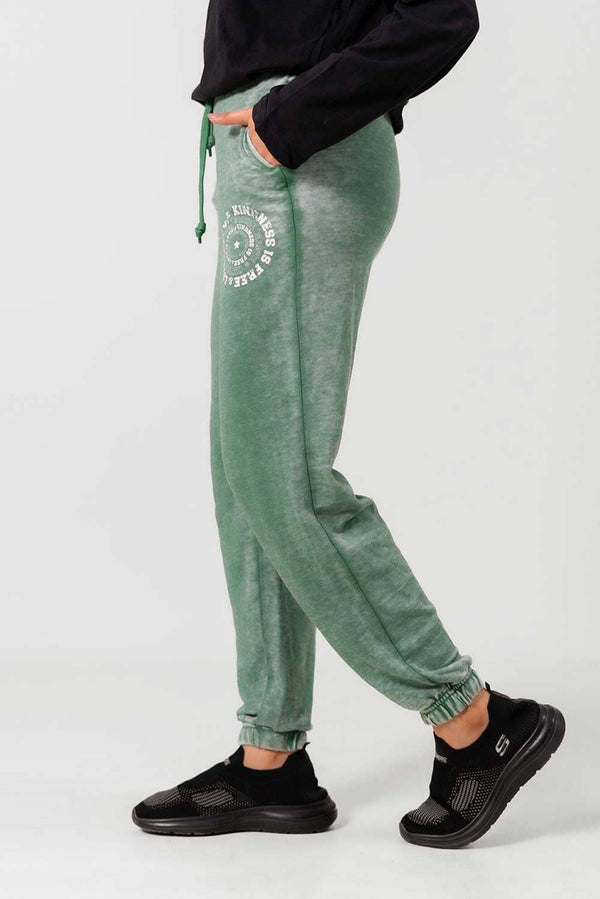 Elo Vanillastar Women's Love & Kindness Terry Jogger Pants Pink
