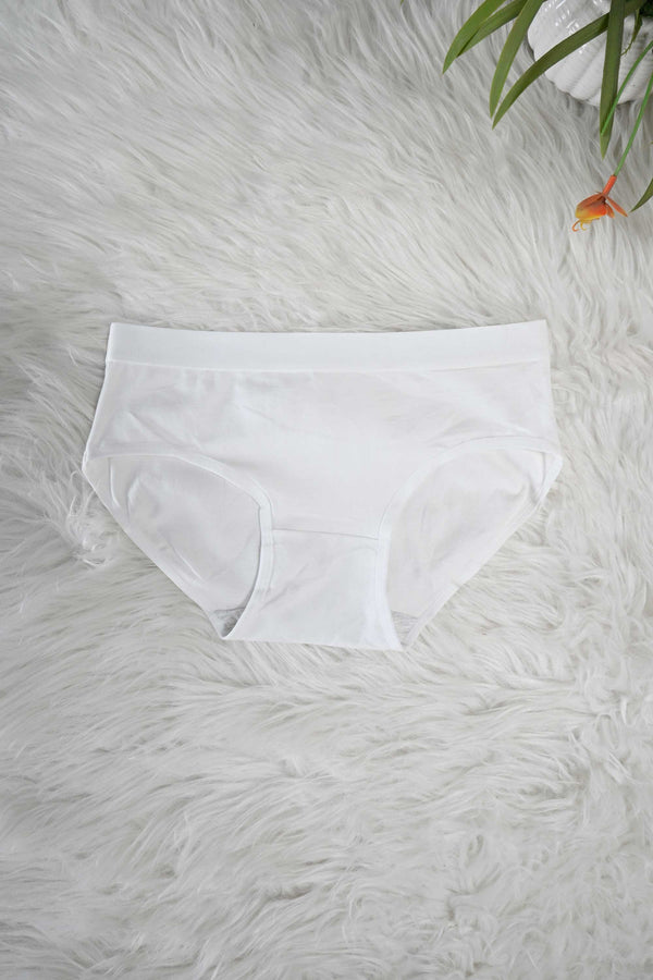 Elo Women's Leak Protection Underwear Panties White