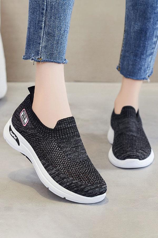 Elo Women's Orlando Lightweight Slip-On Shoes Black