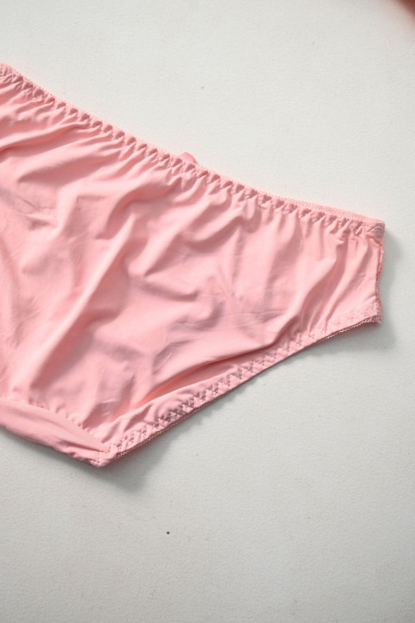 Elo Xuexinting Women's Wired Padded Bra & Panty Set Black