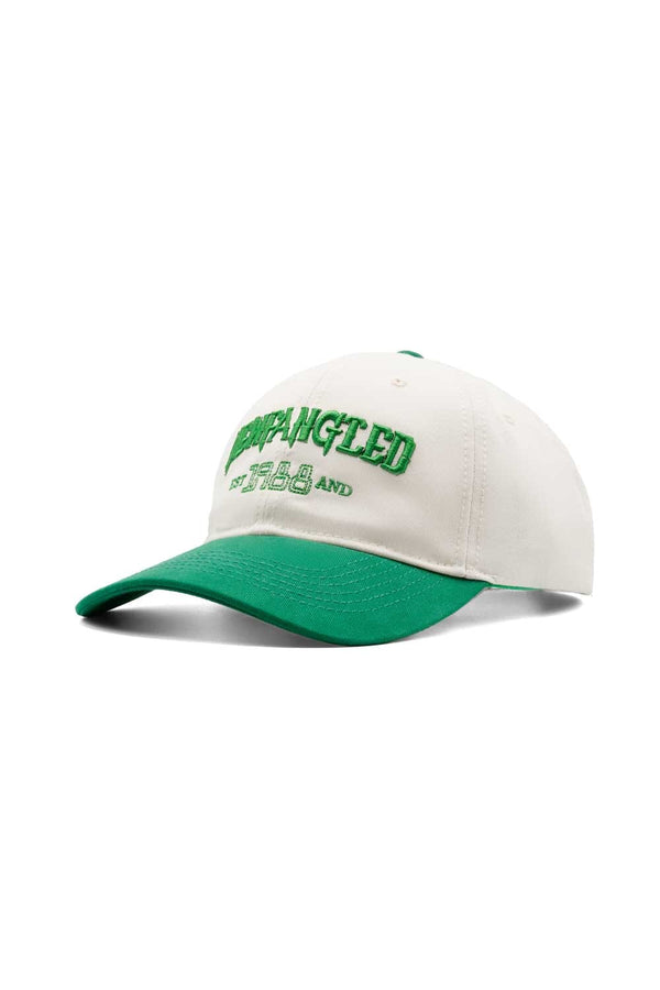 elo XYC Men's Newfangled Embroidered P-Cap Off White & Green