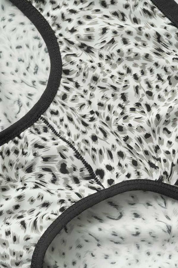 Elo Yifangdie Women's Printed Leak Protection Panties White