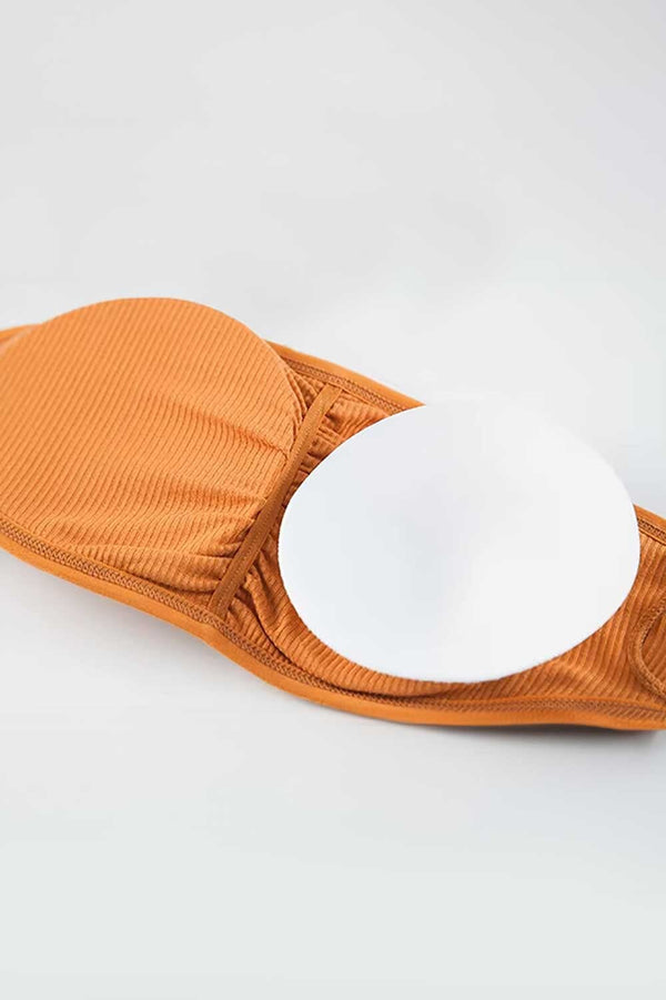 Elo Yufangshi Women's Removable Padded Strapless Bra Red