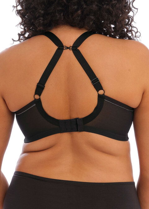 Elomi Banded Molded Bra Black