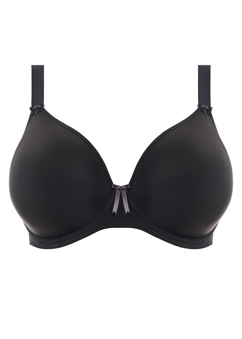 Elomi Banded Molded Bra Black