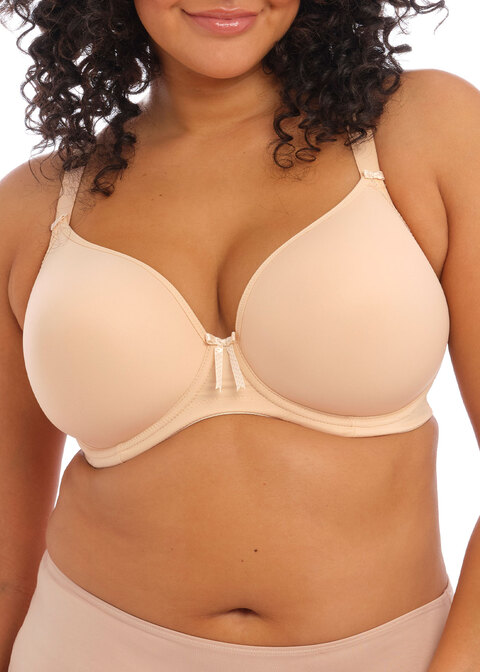 elomi Banded Molded Bra Sand