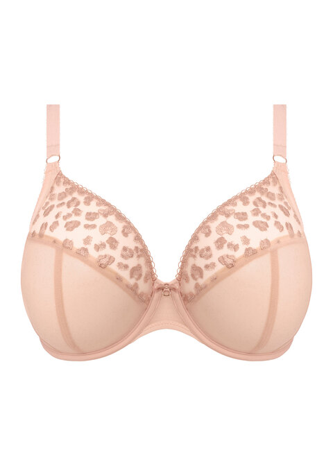 Elomi Bandless Plunge Bra Pale Blush
