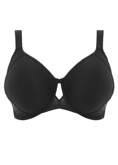 Elomi Bandless Spacer Molded Bra Black