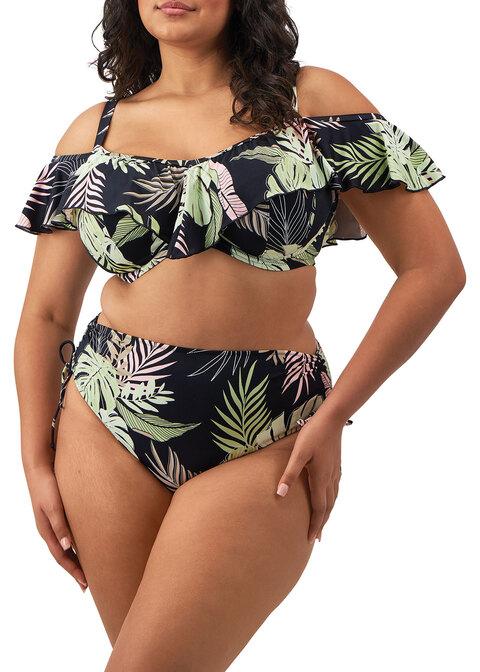 Elomi Bardot Bikini Top Black