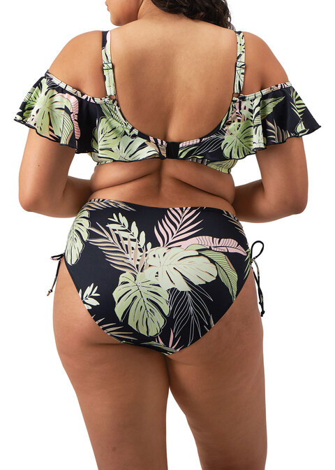 Elomi Bardot Bikini Top Black