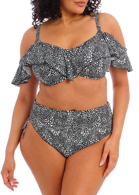 Elomi Bardot Bikini Top Black