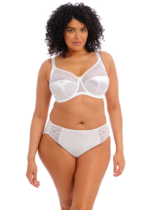 Elomi Full Cup Banded Bra White