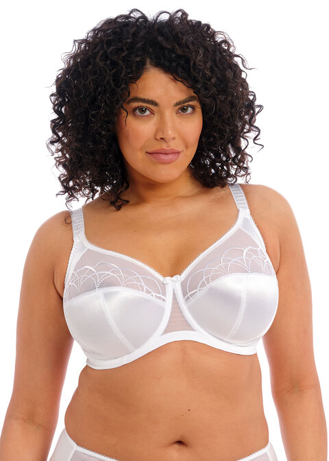 elomi Full Cup Banded Bra White