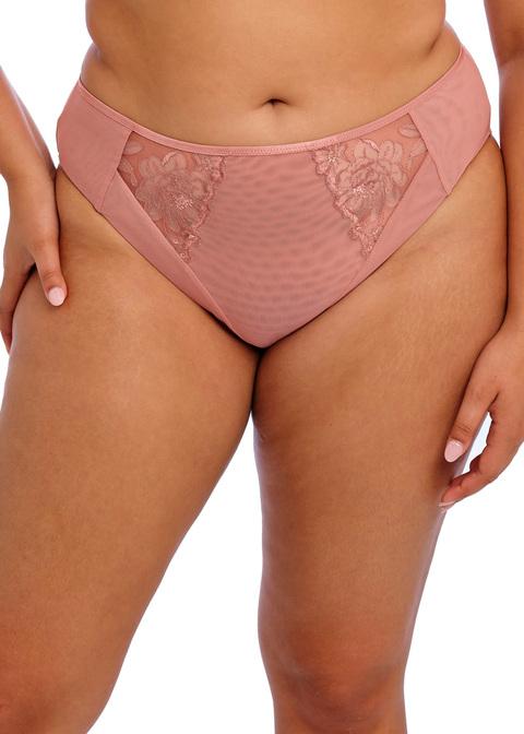 elomi High Leg Brief Ash Rose