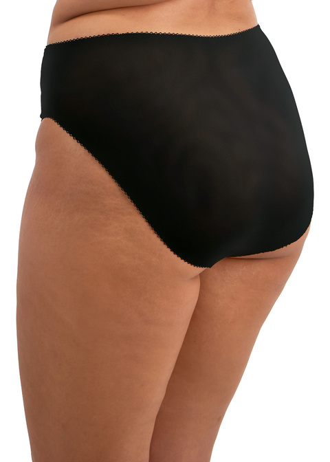 Elomi High Leg Brief Black