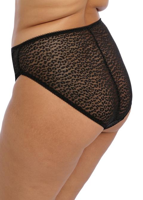 Elomi High Leg Brief Black