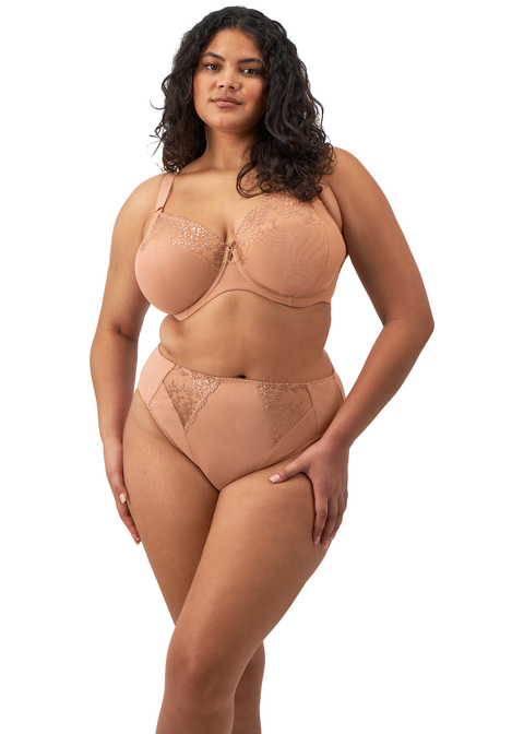 Elomi High Leg Brief Cafe Au Lait