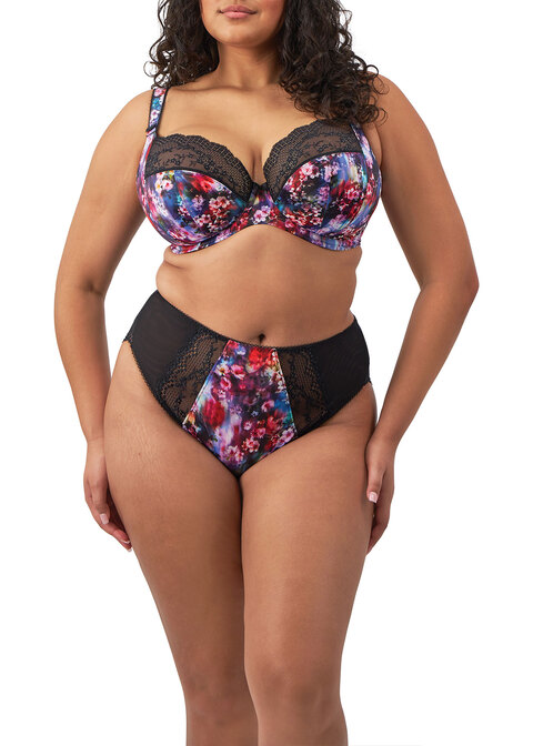 Elomi High Leg Brief Cherry Blossom