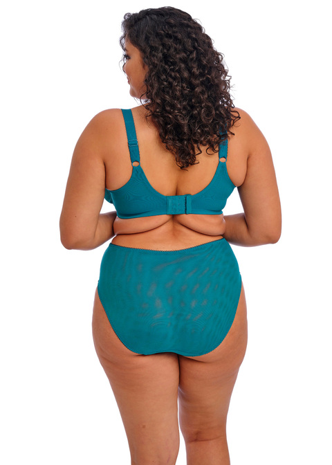 Elomi High Leg Brief Ocean Depths