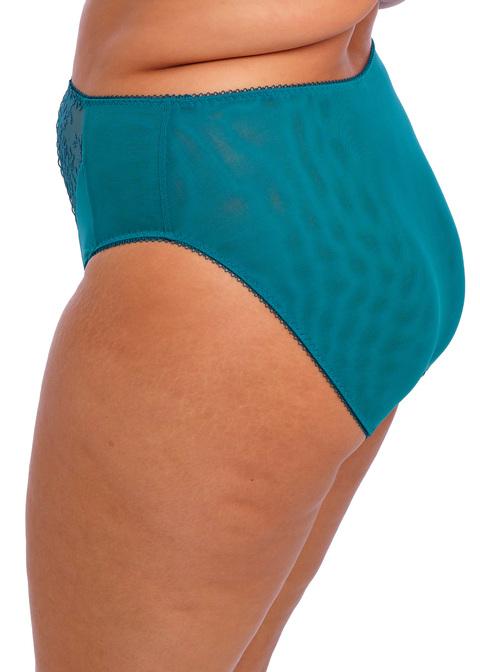 Elomi High Leg Brief Ocean Depths