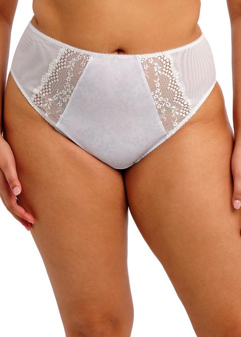 elomi High Leg Brief White