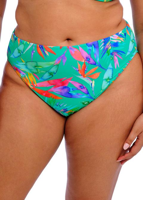 elomi Mid Rise Bikini Brief Jade