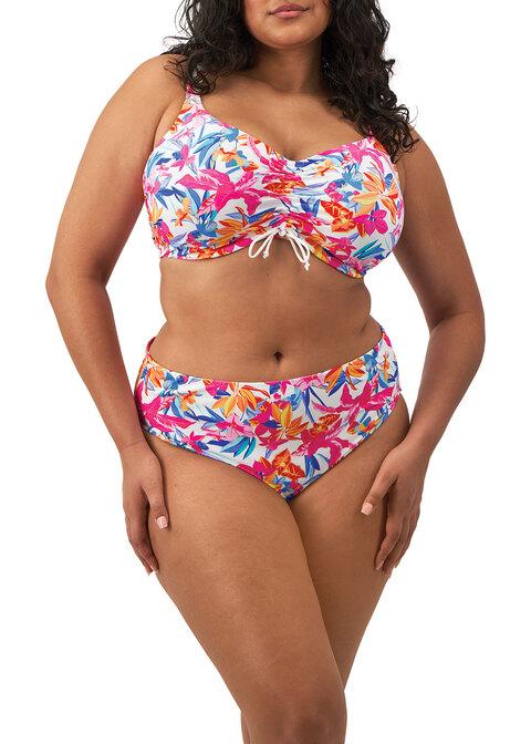 Elomi Mid Rise Bikini Brief White