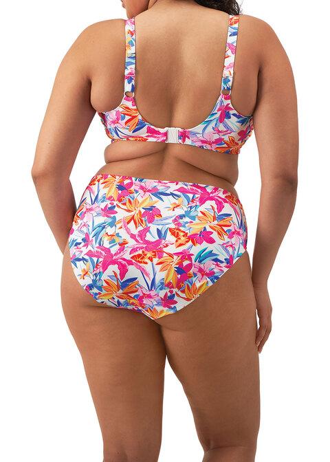 Elomi Mid Rise Bikini Brief White