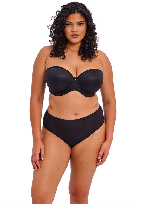 Elomi Molded Strapless Bra Black