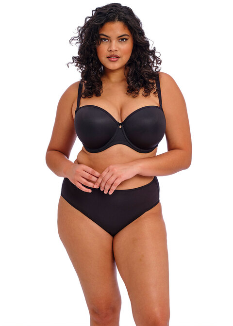 Elomi Molded Strapless Bra Black