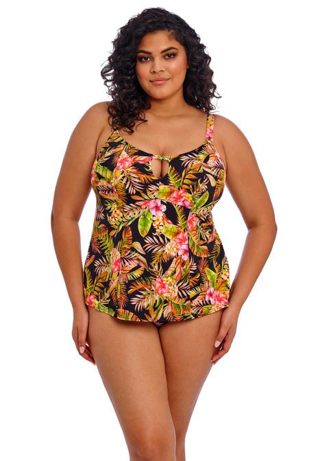 Elomi Molded Tankini Top Black