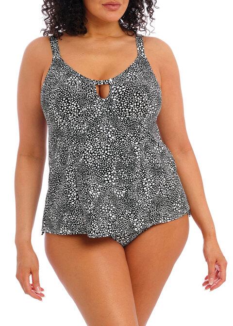 Elomi Molded Tankini Top Black