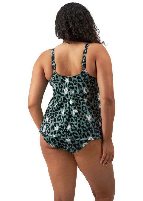 Elomi Molded Tankini Top Olive