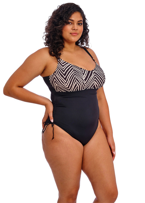 Elomi Non Wired Swimsuit Black