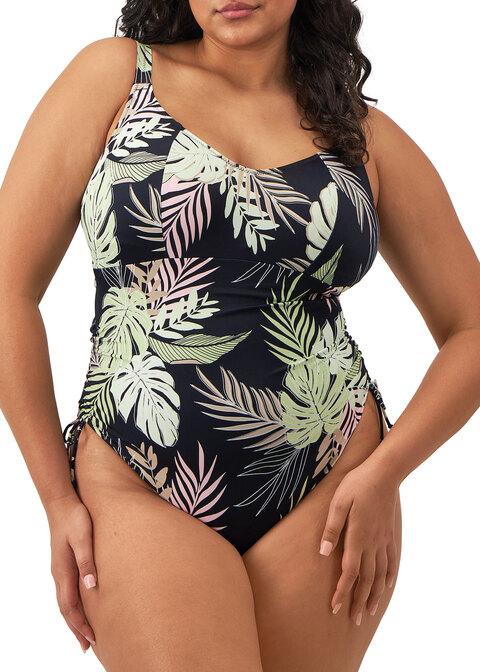 elomi Non Wired Swimsuit Black