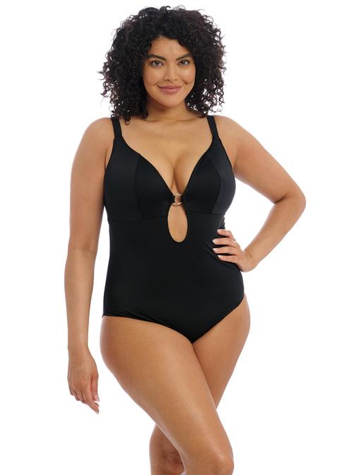 Elomi Non Wired Swimsuit Black