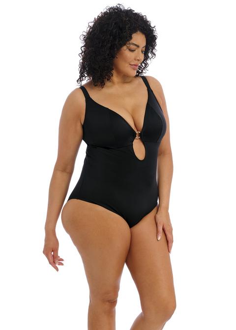 Elomi Non Wired Swimsuit Black