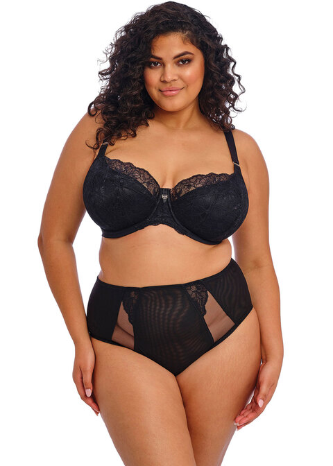 Elomi Padded Half Cup Bra Black