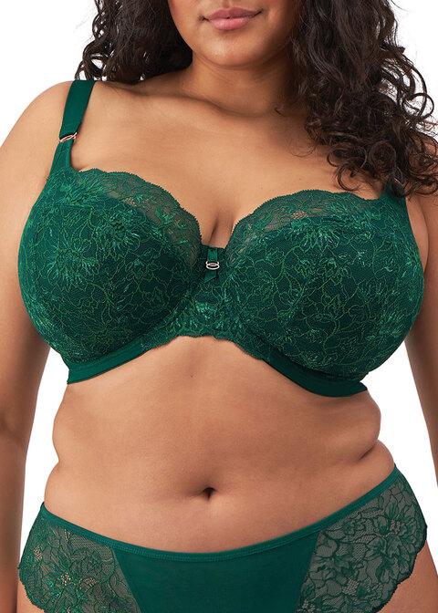 elomi Padded Half Cup Bra Rainforest
