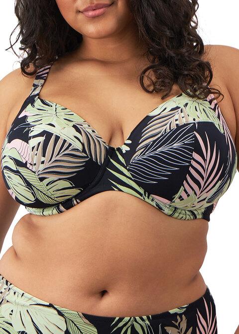 elomi Plunge Bikini Top Black